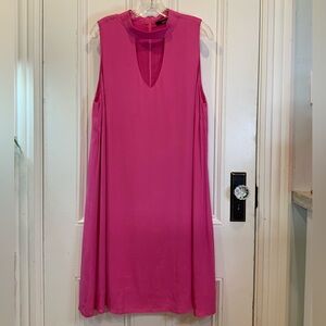 Renuar Vibrant Pink Midi Dress